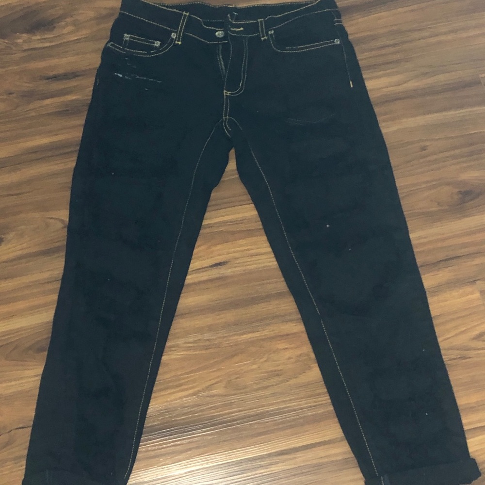Carmaker size 26 black jeans